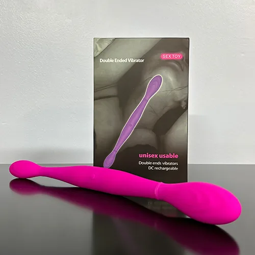 Double-Ended Bendable G-Spot Vibrator - X0036Z8LN5