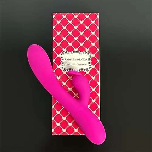 Rabbit Vibrator Dildo with Heating Function